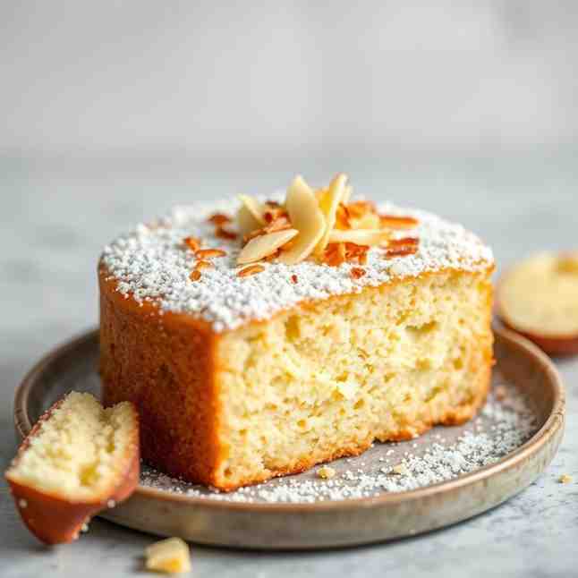 Chewy Coconut Gluten-Free Cake - Easy Cassava Recipe